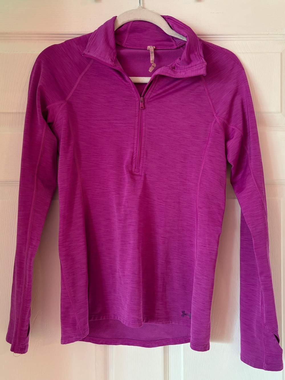 Under Armour Women’s Purple Quarter-Zip Performance Top